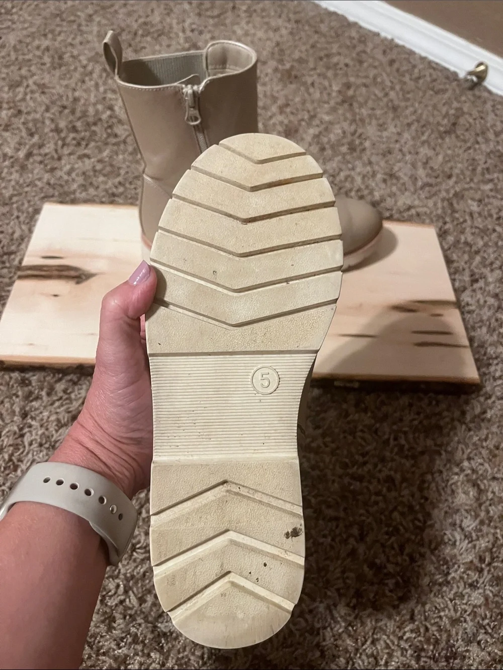 Art Class Girls Gold Shimmer Boots